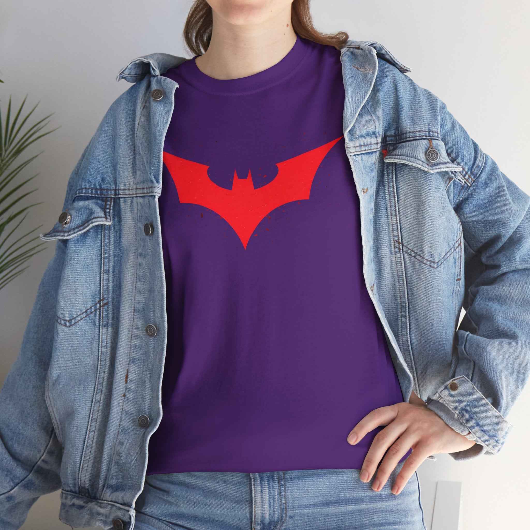 Unisex Batman Beyond Neo-Gotham Red Logo T-Shirt