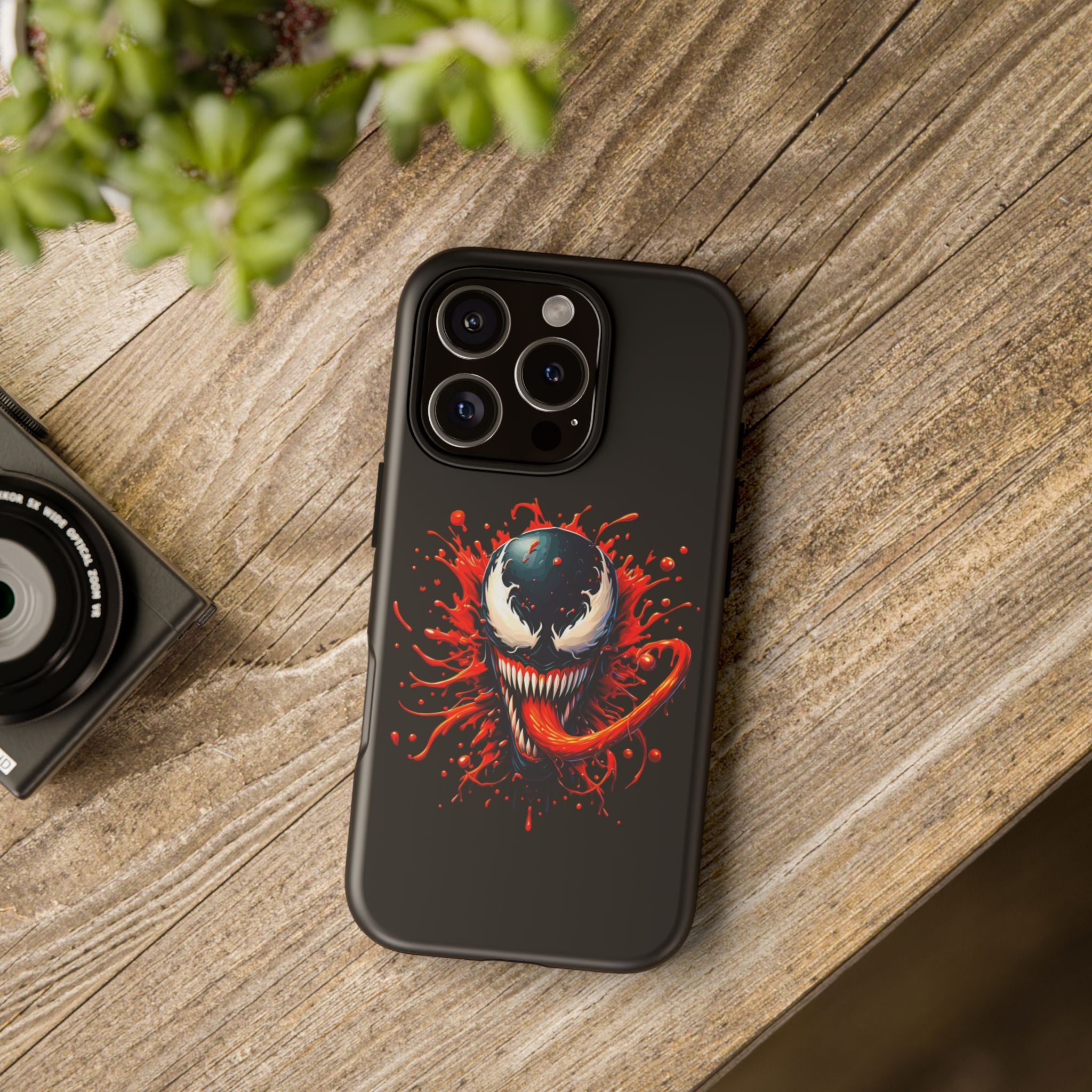 Venom vs Carnage "Symbiote Strike" Hard Case for iPhone 17, 17 Air, 17 Pro Max, 16, 15, 14