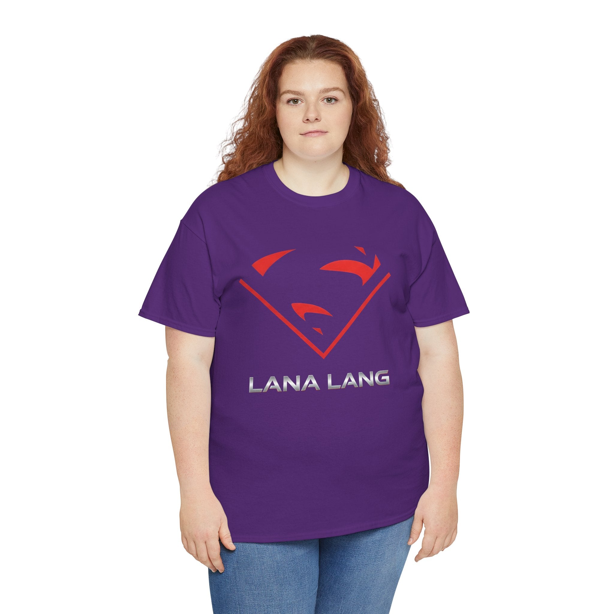 Superwoman Red Shield Graphic T-Shirt — Lana Lang Prime Earth Superwoman Logo Tee
