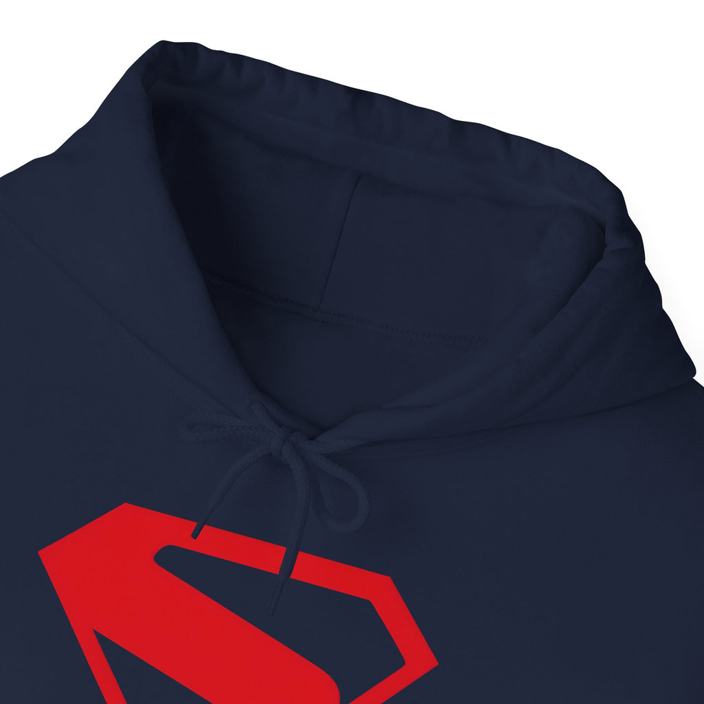 Kingdom Come Superman Logo Hoodie — Vintage Brandon Routh S Shield Sweatshirt