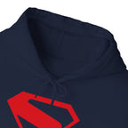 Kingdom Come Superman Logo Hoodie — Vintage Brandon Routh S Shield Sweatshirt