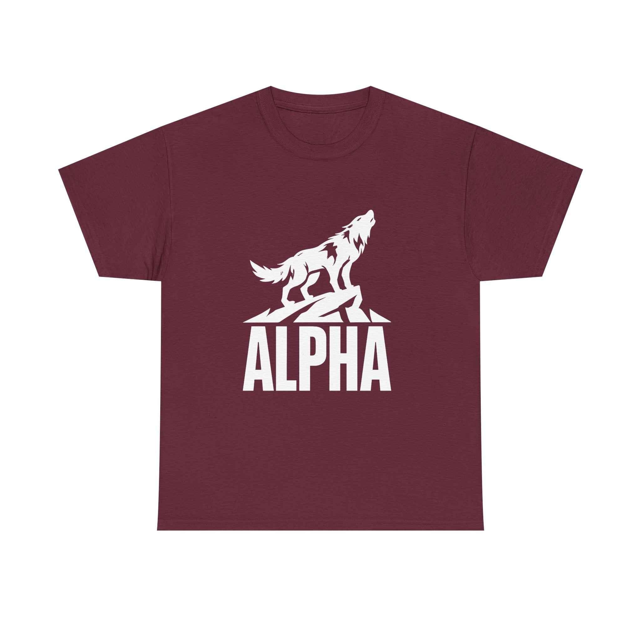 Alpha Wolf Tee, Graphic T-Shirt, Animal Lover Gift, Statement Shirt, Birthday Present, Outdoor Adventure, Cool Tee, Unisex Shirt