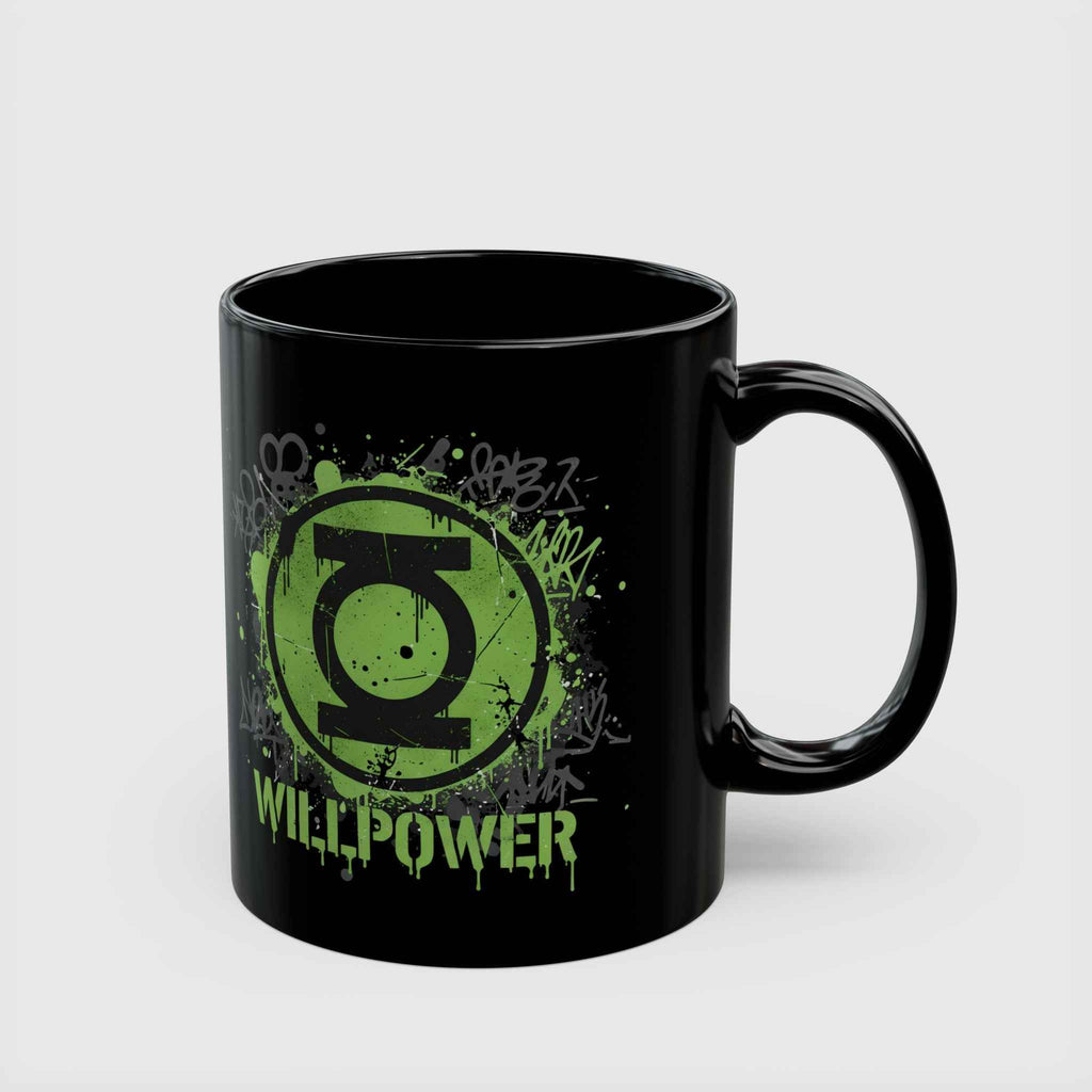 Edgy Willpower Lantern Street Art Statement Coffee Mug