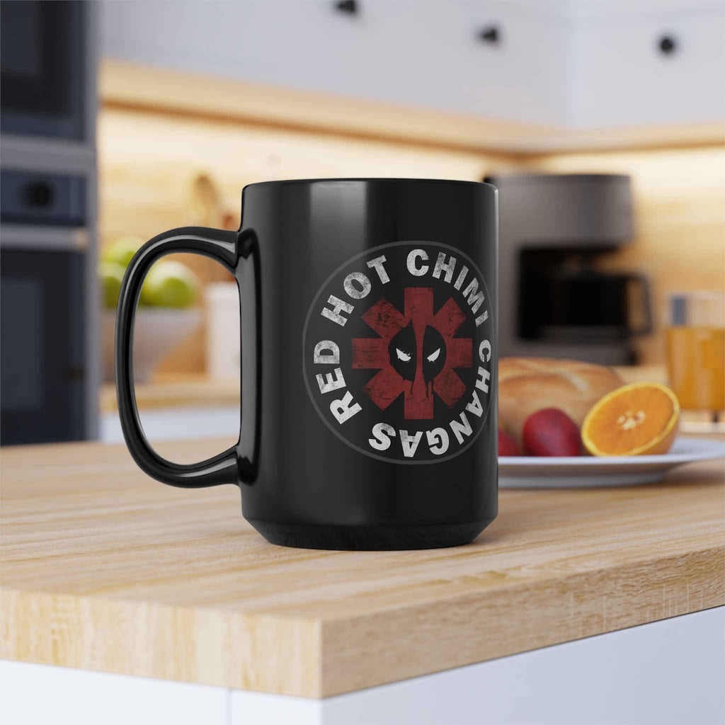Deadpool Red Hot Chimichangas Coffee Mug