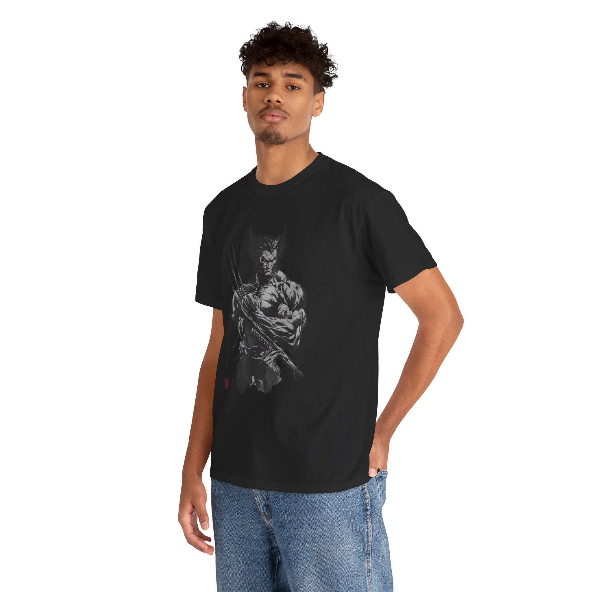 Wolverine Samurai T-Shirt – Marvel Inspired Japanese Style Unisex Tee