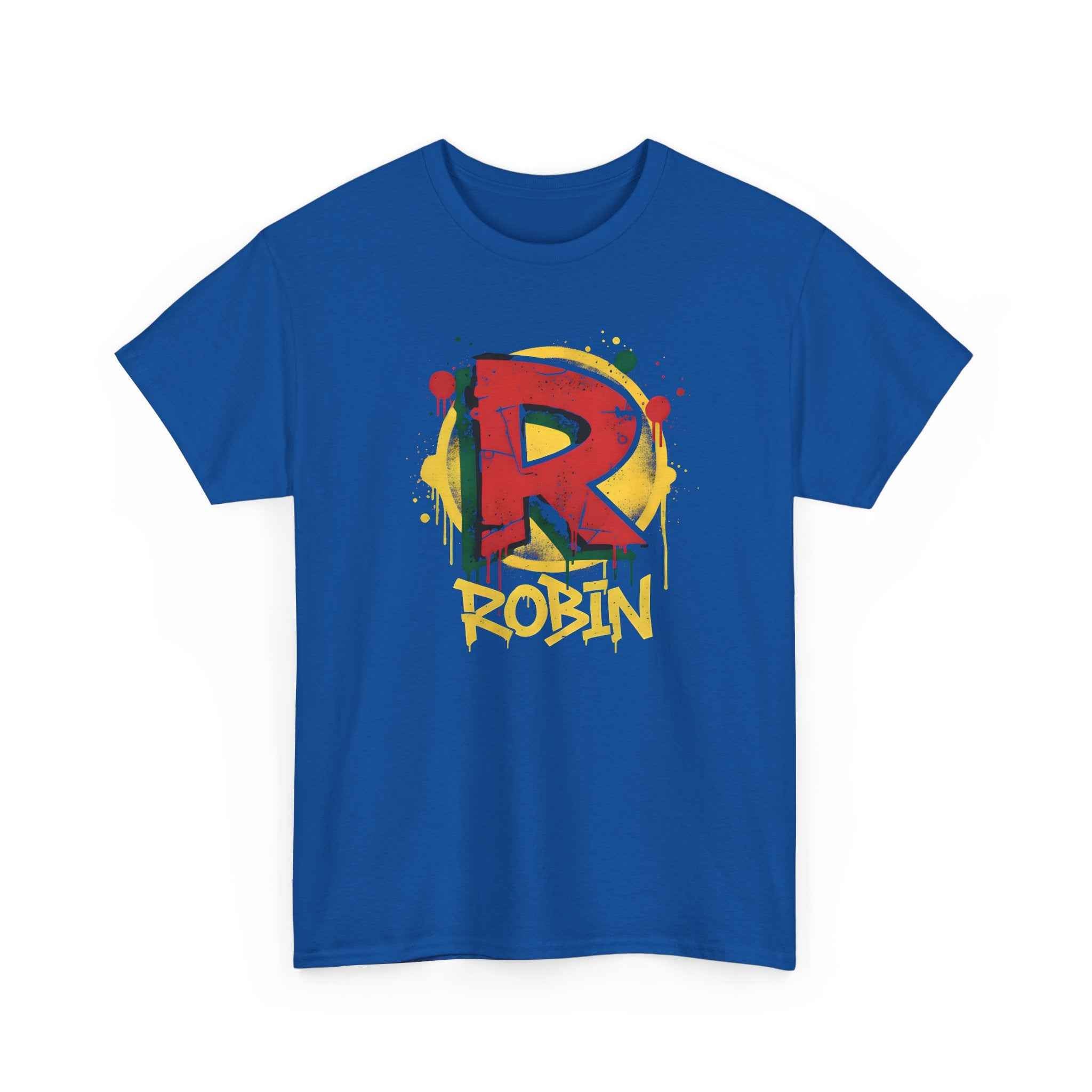Robin Boy Wonder Graffiti R Logo Unisex T-Shirt