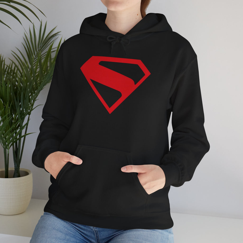 Kingdom Come Superman Logo Hoodie — Vintage Brandon Routh S Shield Sweatshirt