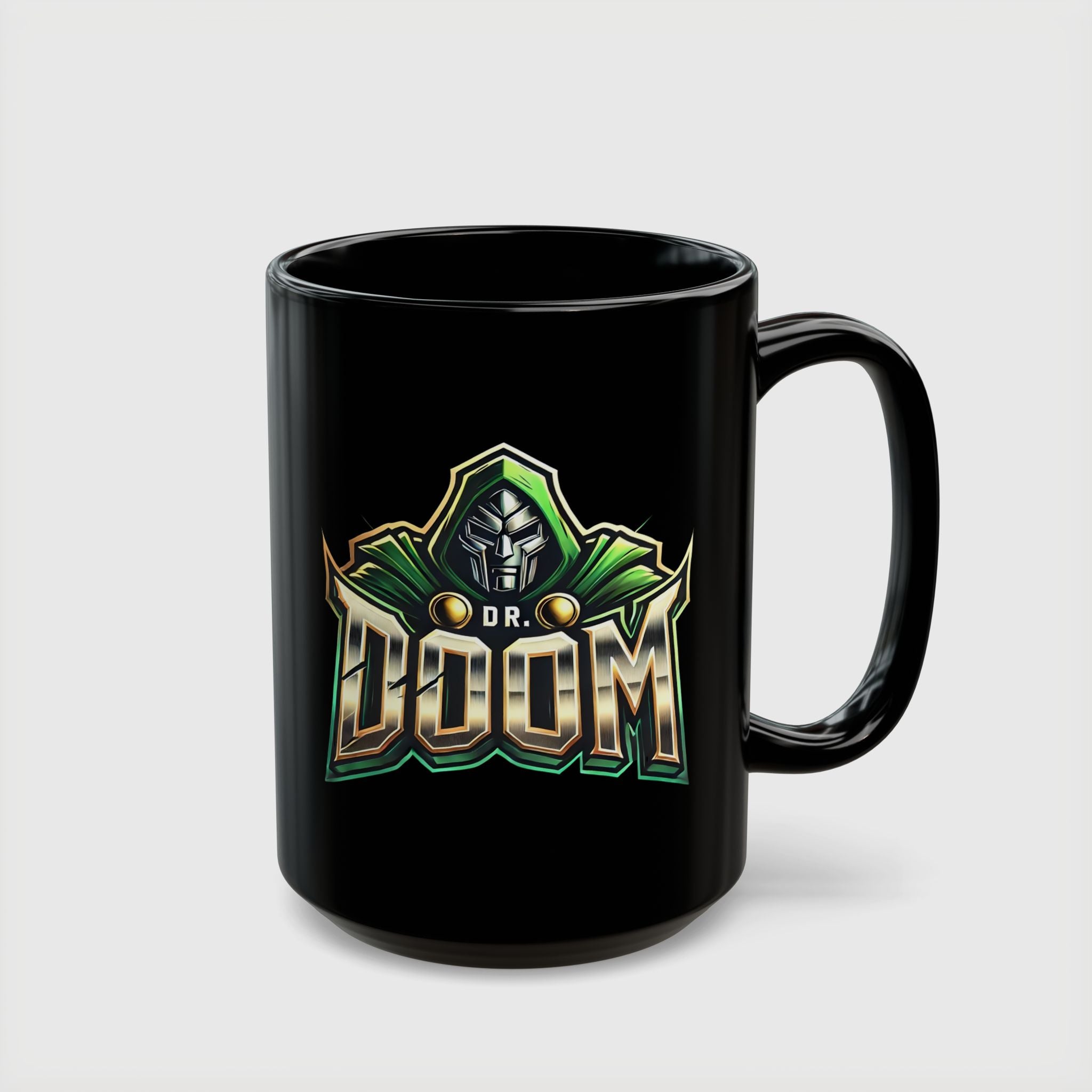 Dr. Doom Marvel Villain Coffee Mug - Victor Von Doom Latveria Coffee Mug - 11oz & 15oz
