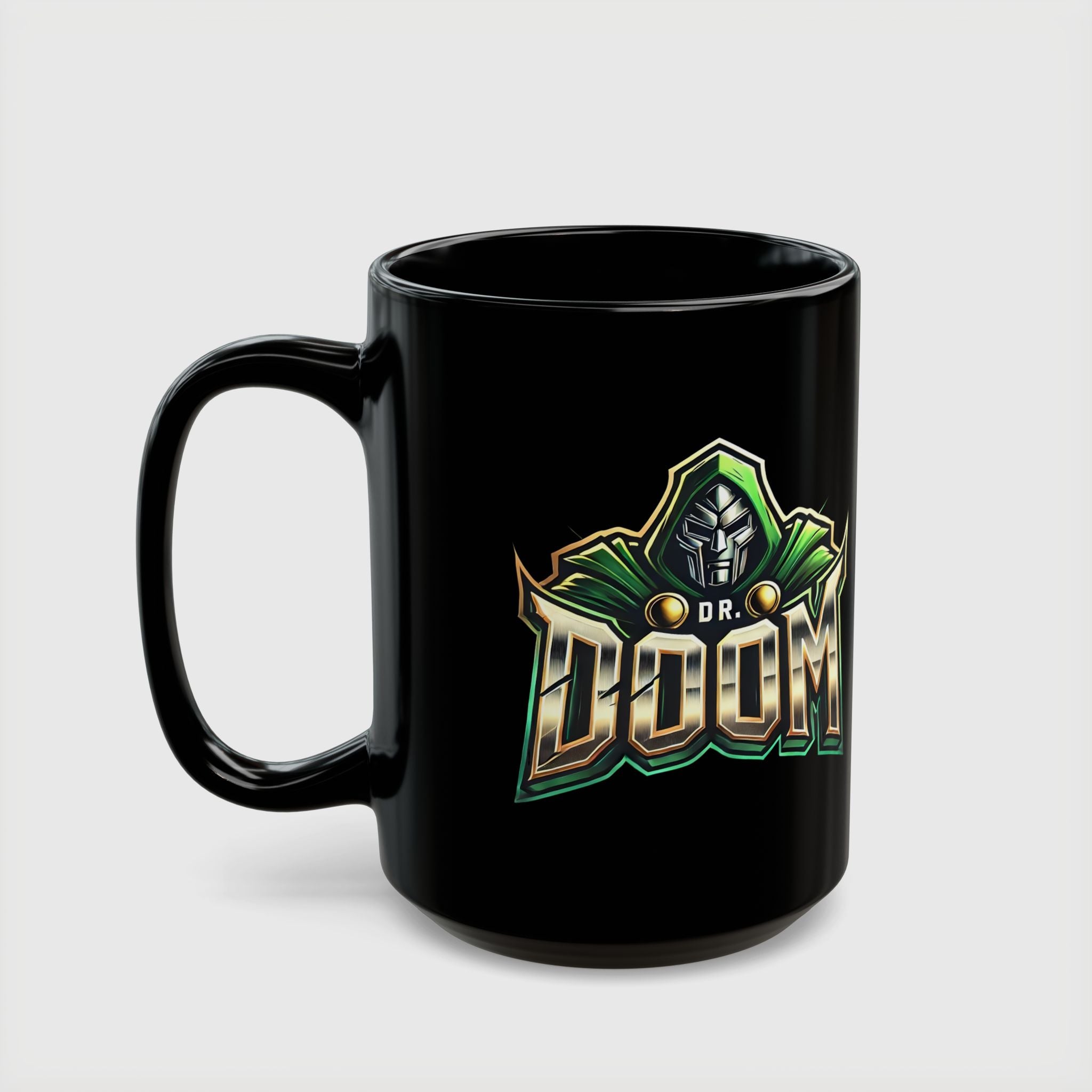 Dr. Doom Marvel Villain Coffee Mug - Victor Von Doom Latveria Coffee Mug - 11oz & 15oz