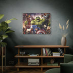 Superhero Canvas Art - Avengers Wall Decor
