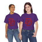 Marvel Daredevil movie Logo T‑Shirt — Distressed DD Superhero  unisex Tee