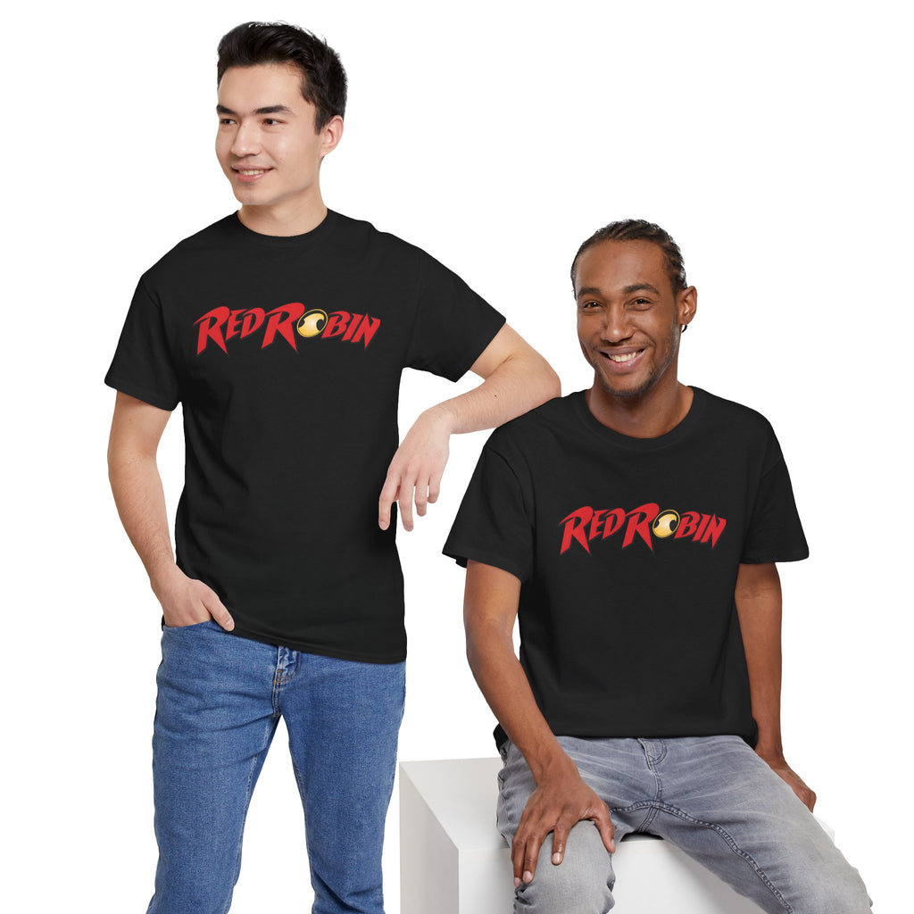 DC Comics Tim Drake Red Robin Emblem T‑Shirt – Batman Family Unisex Tee