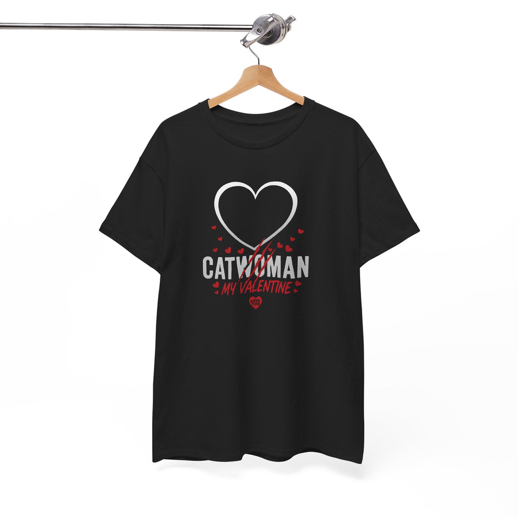 Catwoman My Valentine T-Shirt – Heart & Paw Romantic Valentine's Tee