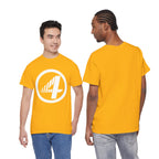 Fantastic Four Retro Logo T-Shirt — Minimalist Vintage Superhero Tee