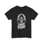 Dark Inside Skull Graphic T-Shirt — Gothic Halloween Alternative Tee