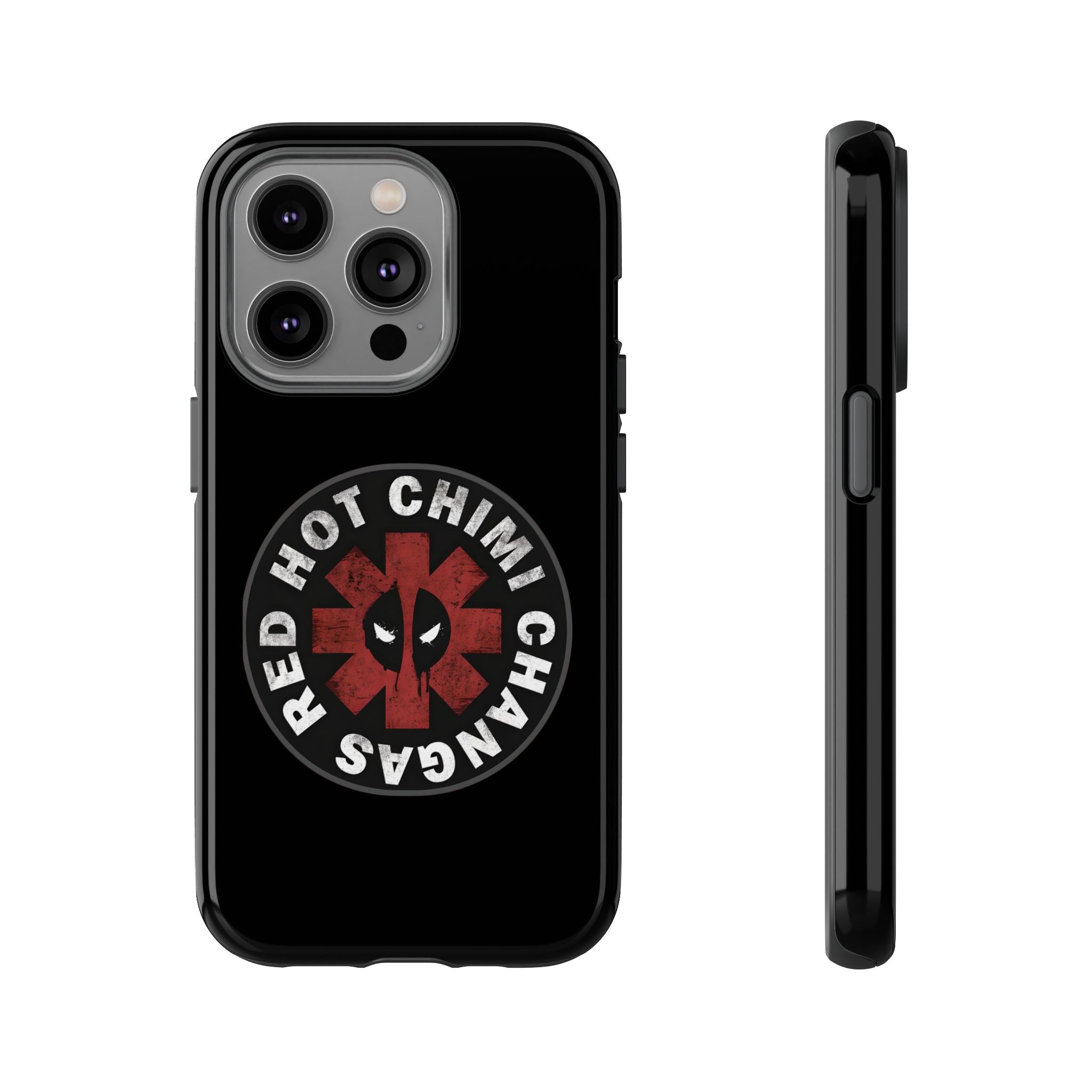 Deadpool: Chimi Chagans Hard Case for iPhone 17, 17 Air, 17 Pro Max, 16, 15, 14