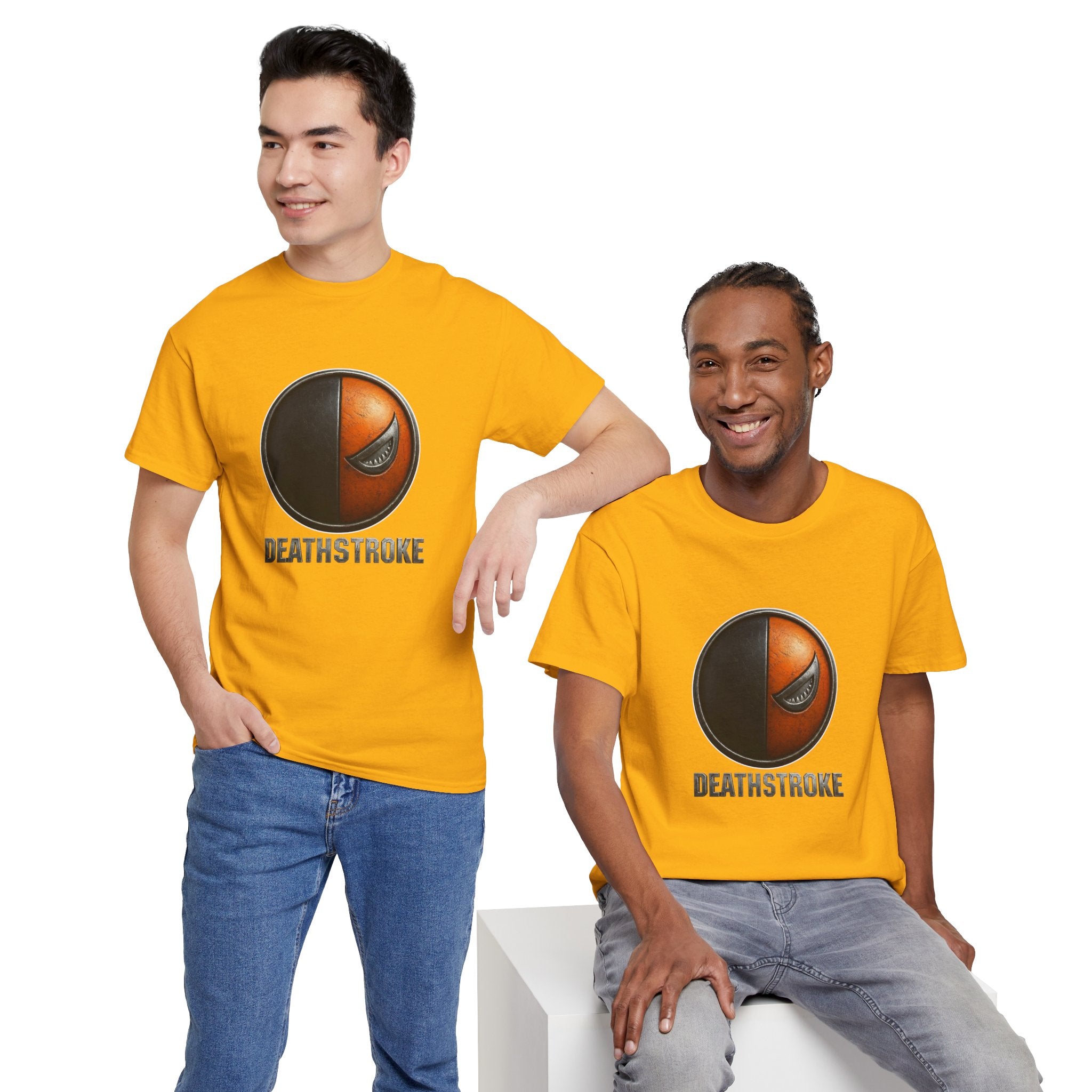 Deathstroke Logo T-Shirt – DC Comics Supervillain Graphic Tee for Fans