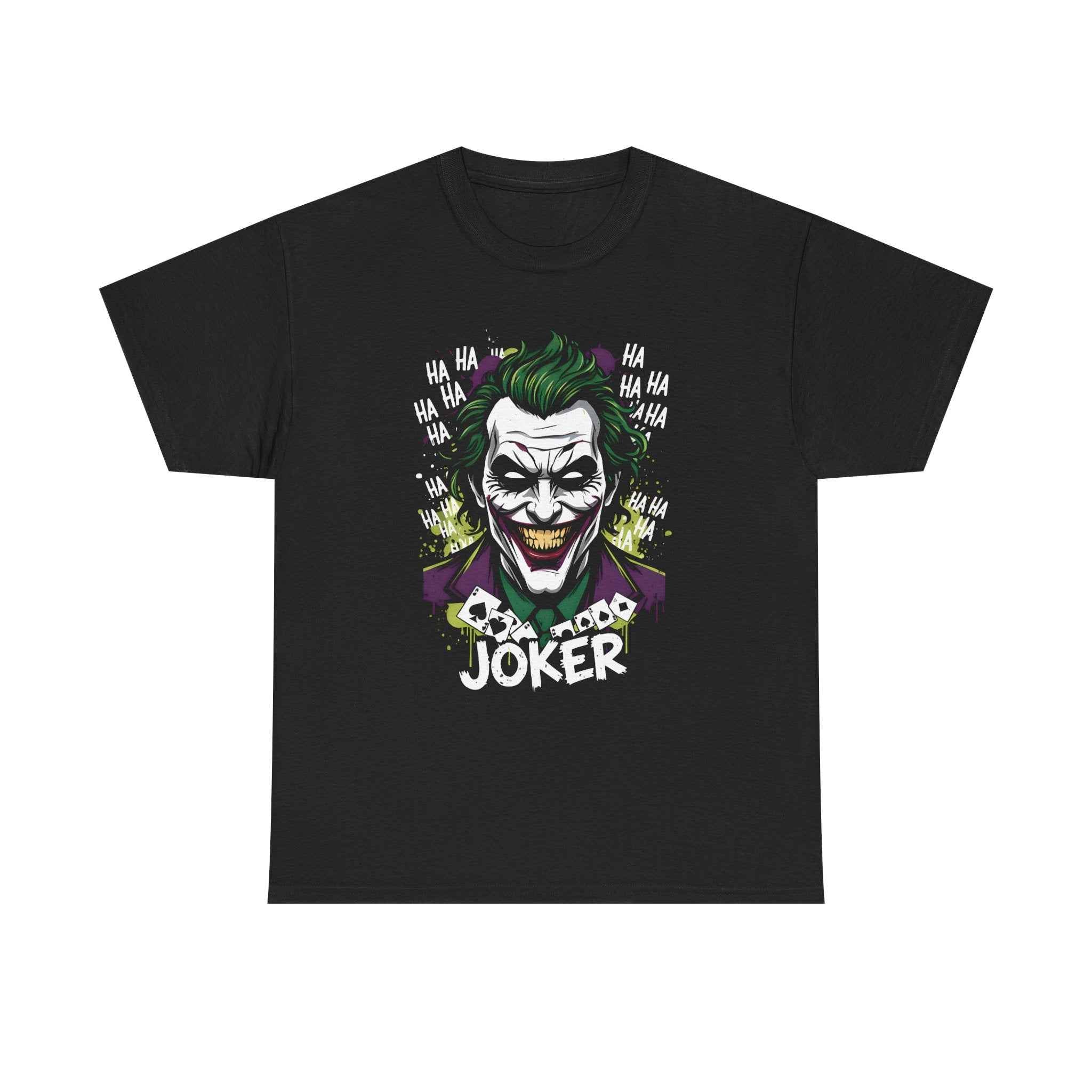 Joker Villain "HA HA HA" Comic Art Unisex T-Shirt