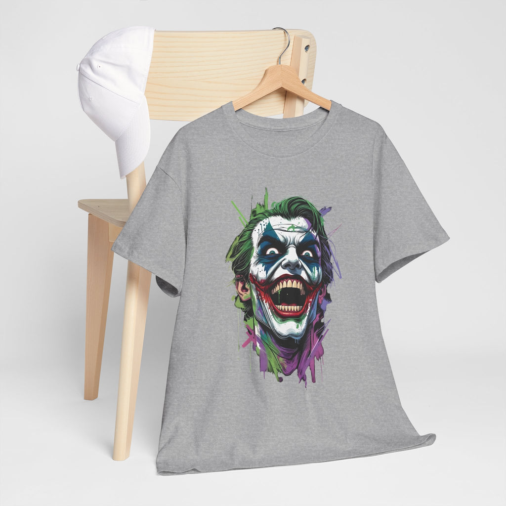 The Joker Streetwear Unisex Graphic Tee - Vintage DC Comics Joker Laugh T-Shirt