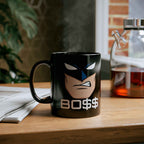Batman Grumpy BOSS Office Humor Coffee Mug