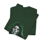 Doctor Doom Retro Green Villain Portrait T-Shirt — Avengers Graphic Tee