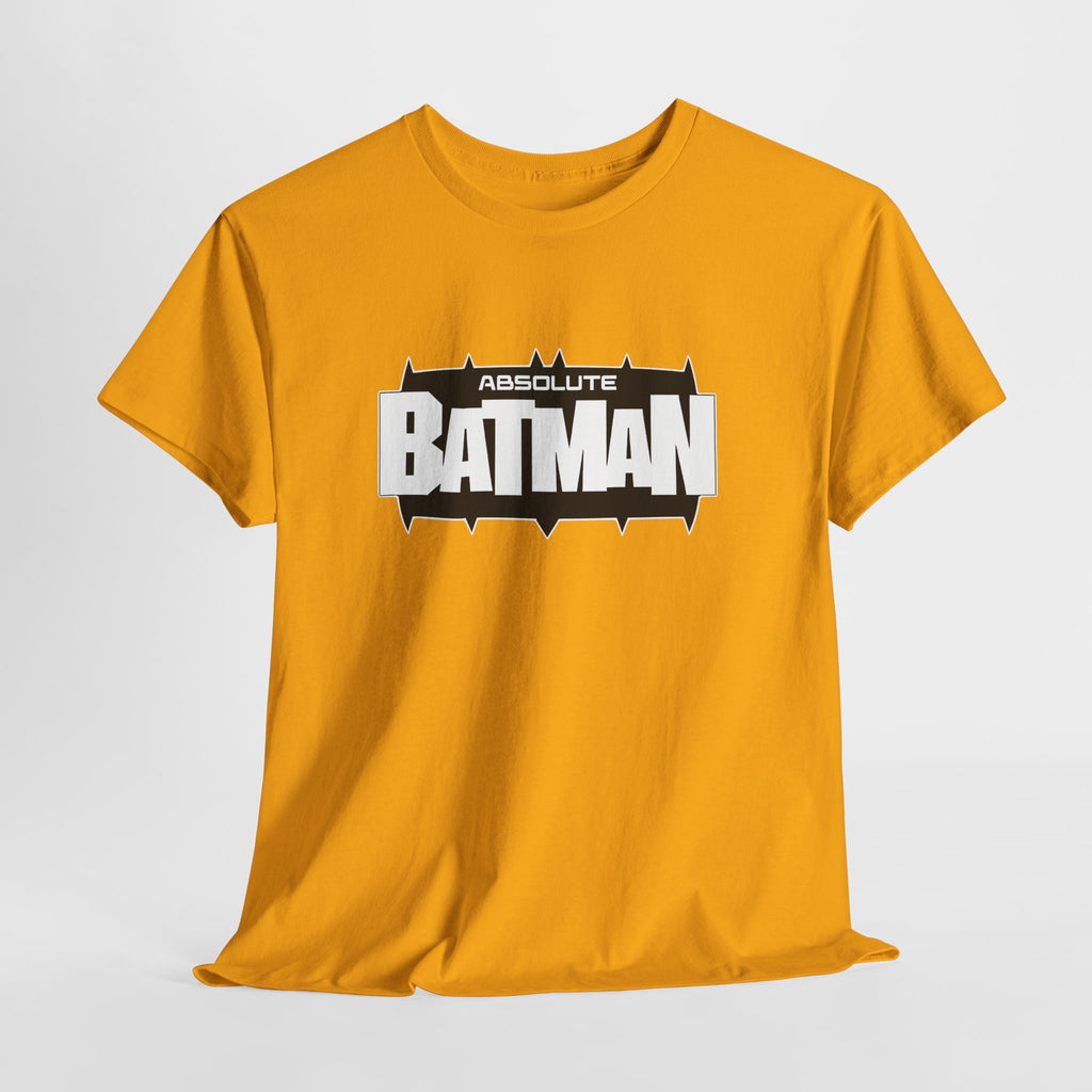 Absolute Batman Logo Unisex T-Shirt – DC Absolute Universe Gotham Knight Heavy Bat Graphic Tee