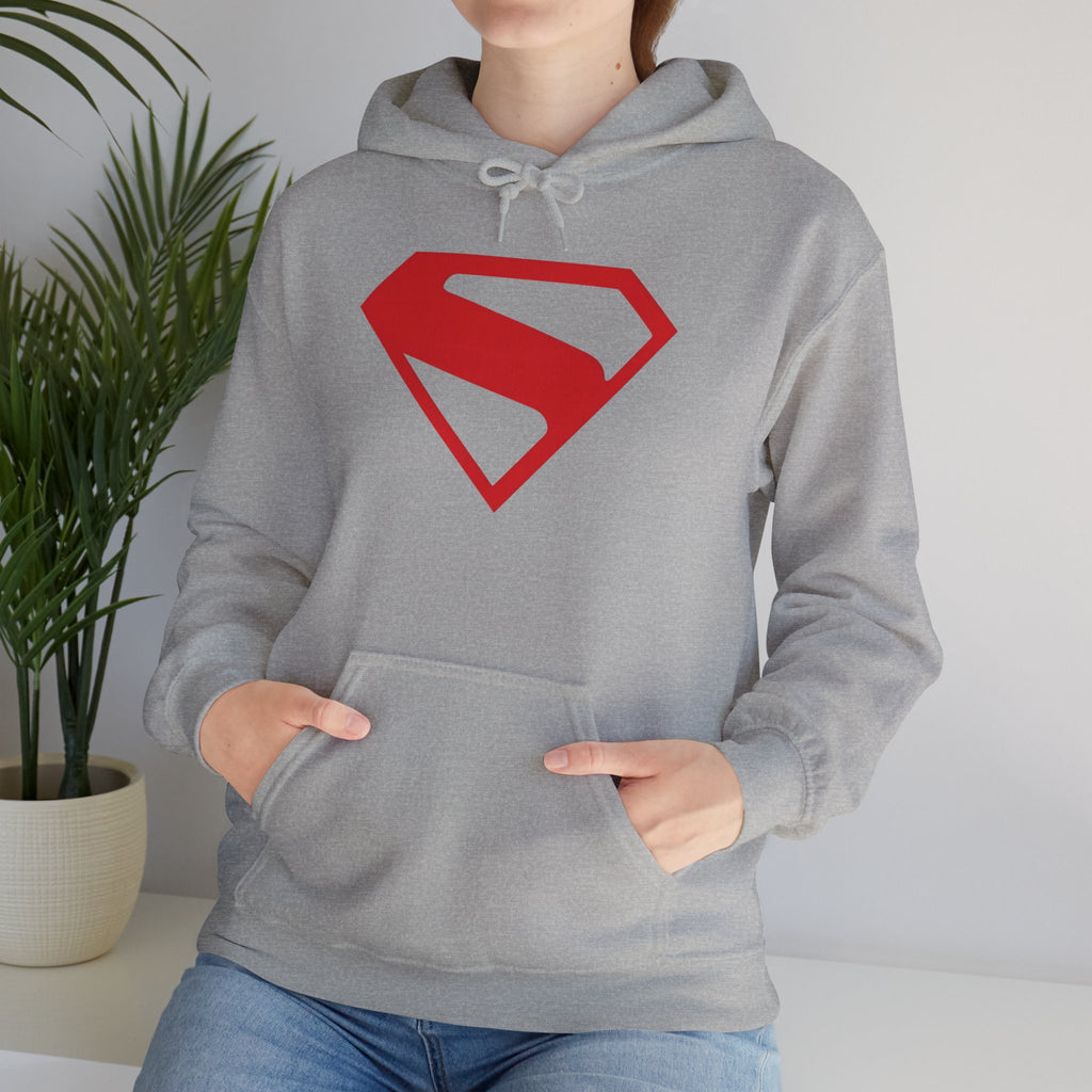 Kingdom Come Superman Logo Hoodie — Vintage Brandon Routh S Shield Sweatshirt