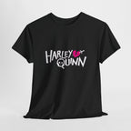 Harley Quinn Skull Heart Shirt – DC Comics Villain Graphic Tee