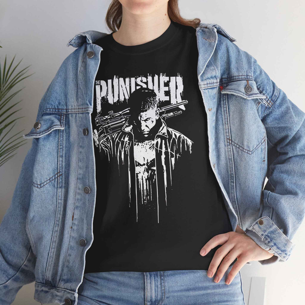 The Punisher: Frank Castle Vigilante Unisex Graphic Tee
