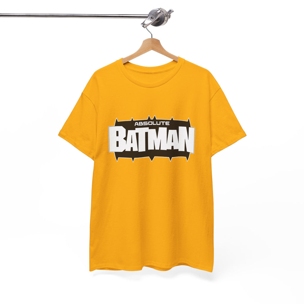 Absolute Batman Logo Unisex T-Shirt – DC Absolute Universe Gotham Knight Heavy Bat Graphic Tee