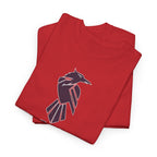 Teen Titans Raven Graphic Tee — Purple Geometric Raven Shirt