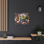 Superhero Canvas Art - Avengers Wall Decor