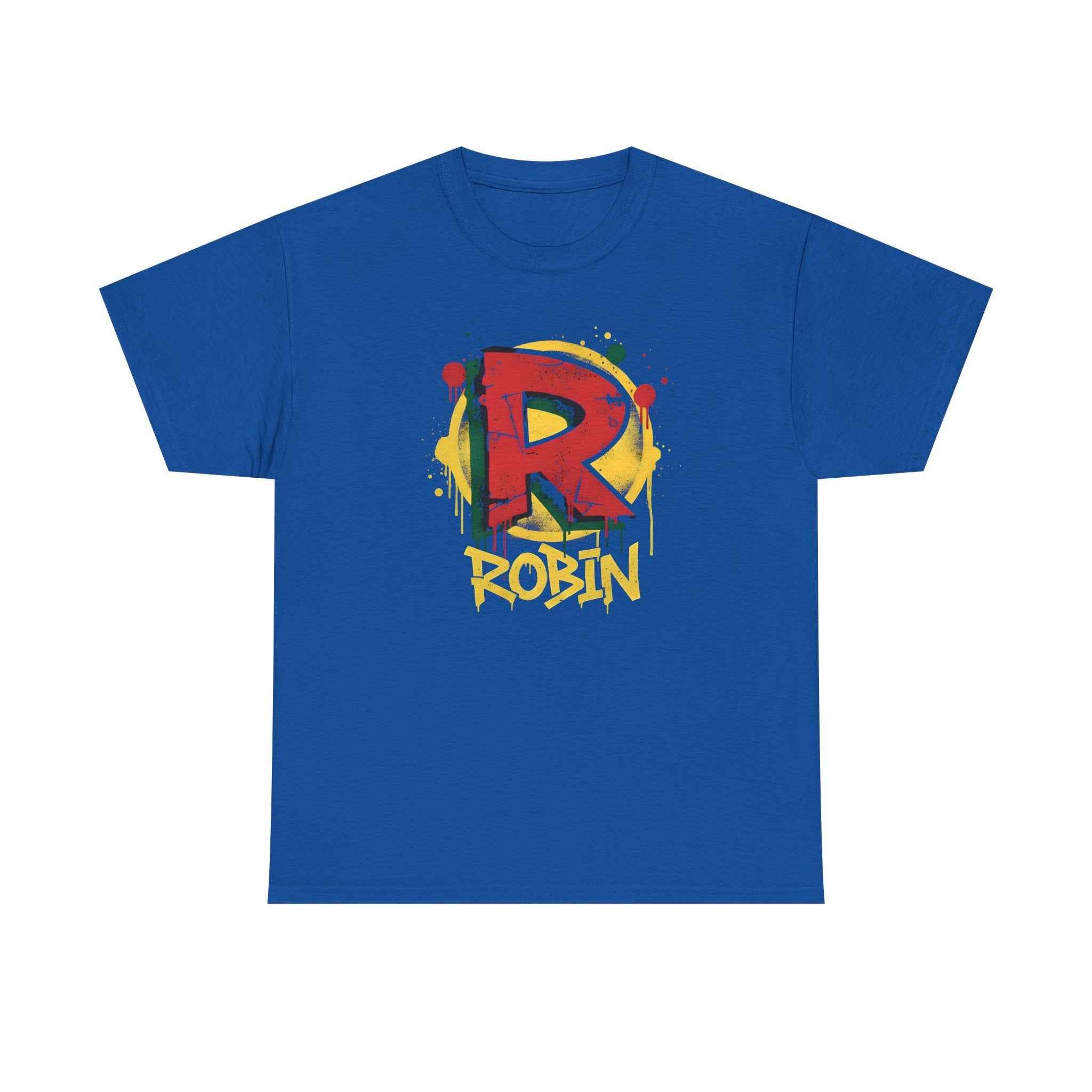Robin Boy Wonder Graffiti R Logo Unisex T-Shirt