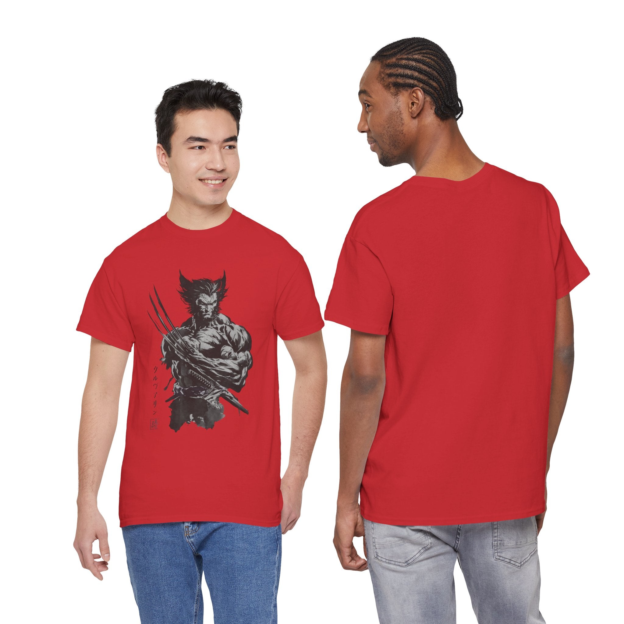 Wolverine Samurai T-Shirt – Marvel Inspired Japanese Style Unisex Tee