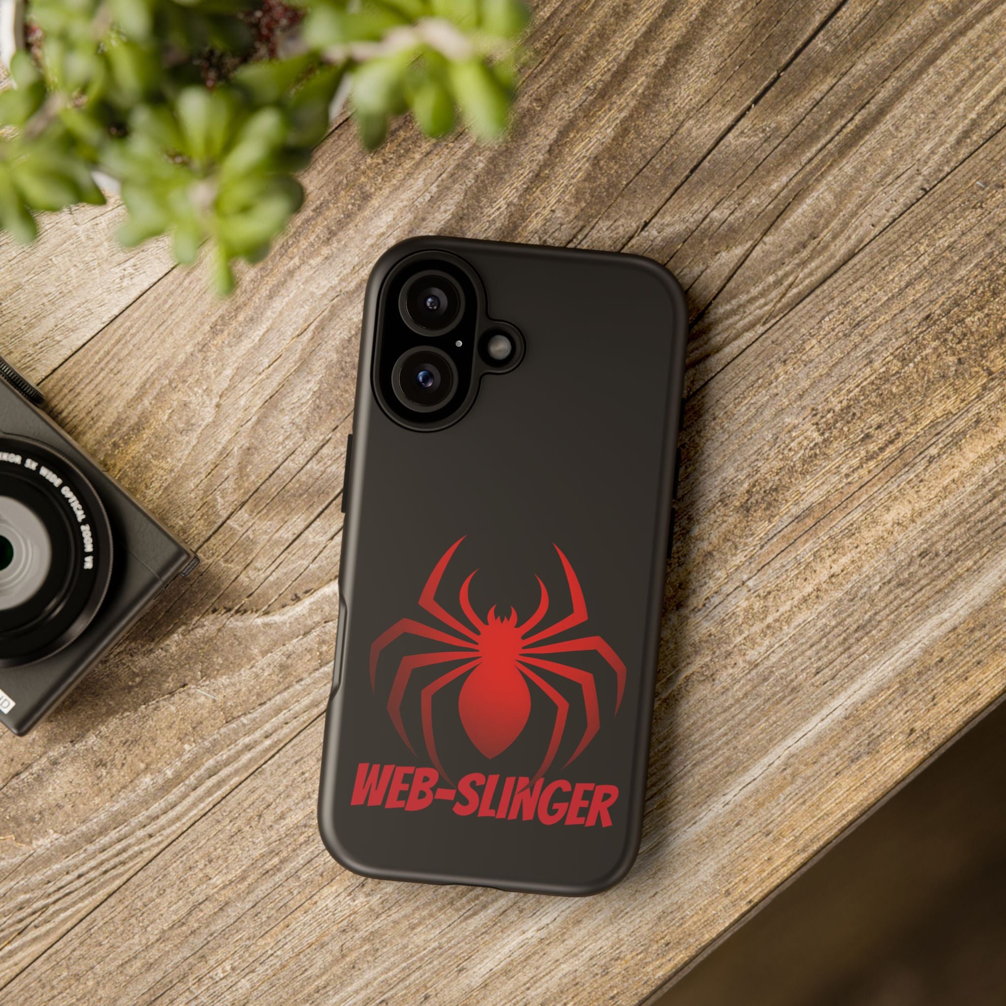 Red Spiderman Hard iPhone Case