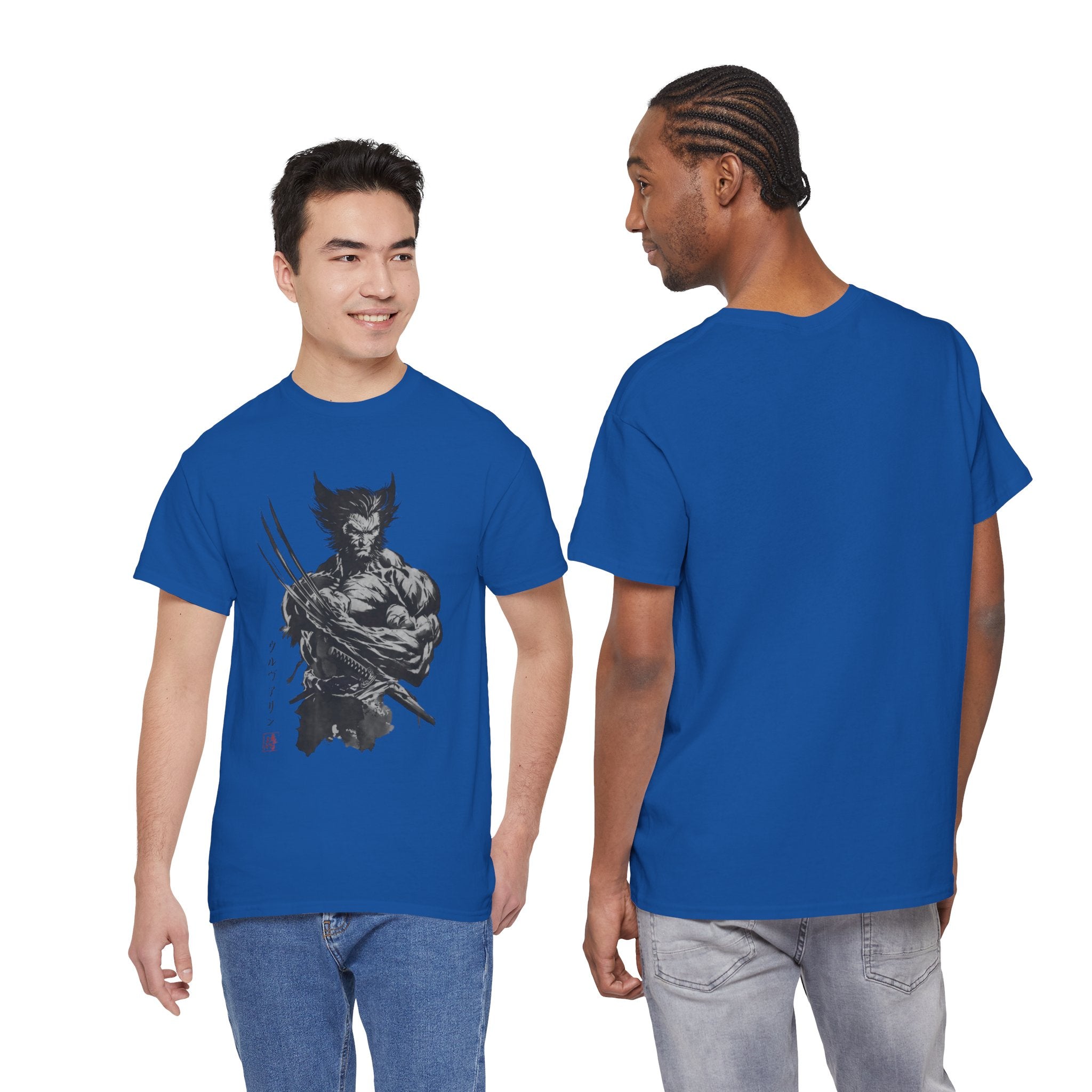 Wolverine Samurai T-Shirt – Marvel Inspired Japanese Style Unisex Tee