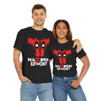 Deadpool "Maximum Effort" Gun Eyes Unisex Graphic Tee