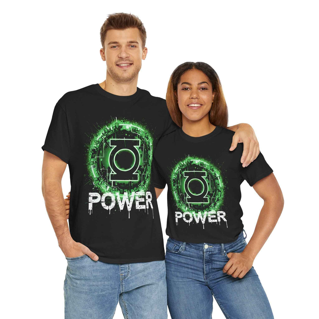 Green Lantern Corps Neon Power Burst Unisex T-Shirt