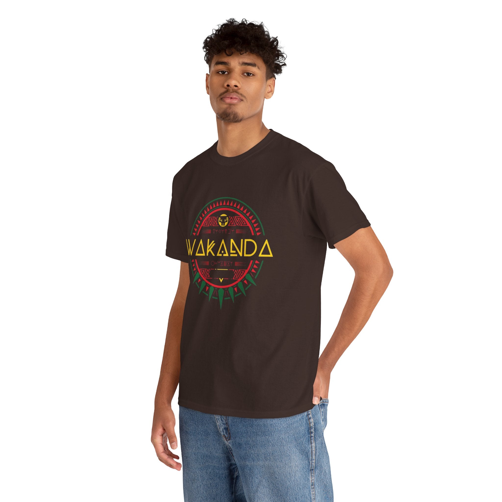 Avengers : Wakanda Forever Tribal Art Unisex T-Shirt