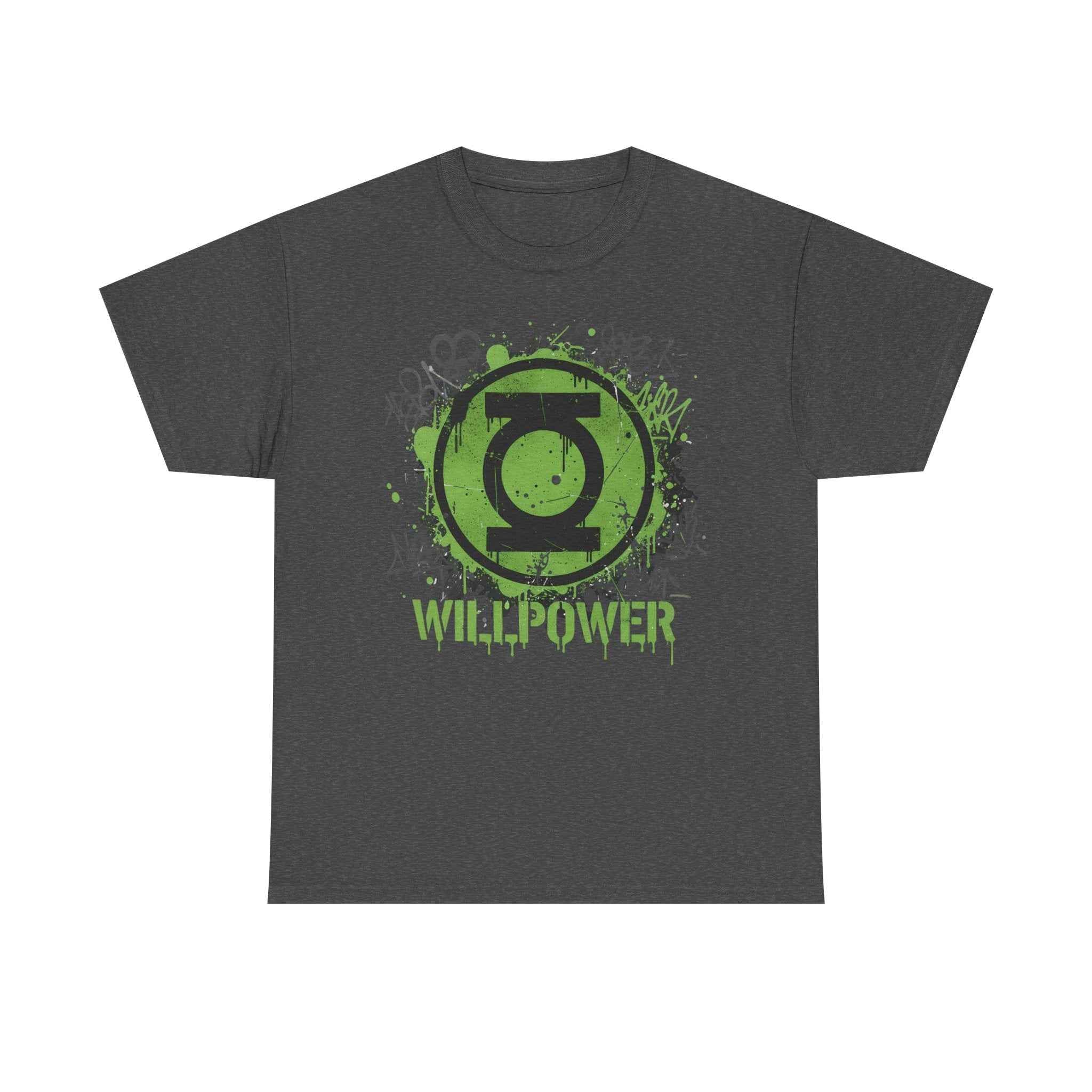 Green Lantern Willpower Graffiti Splatter Unisex T-shirt