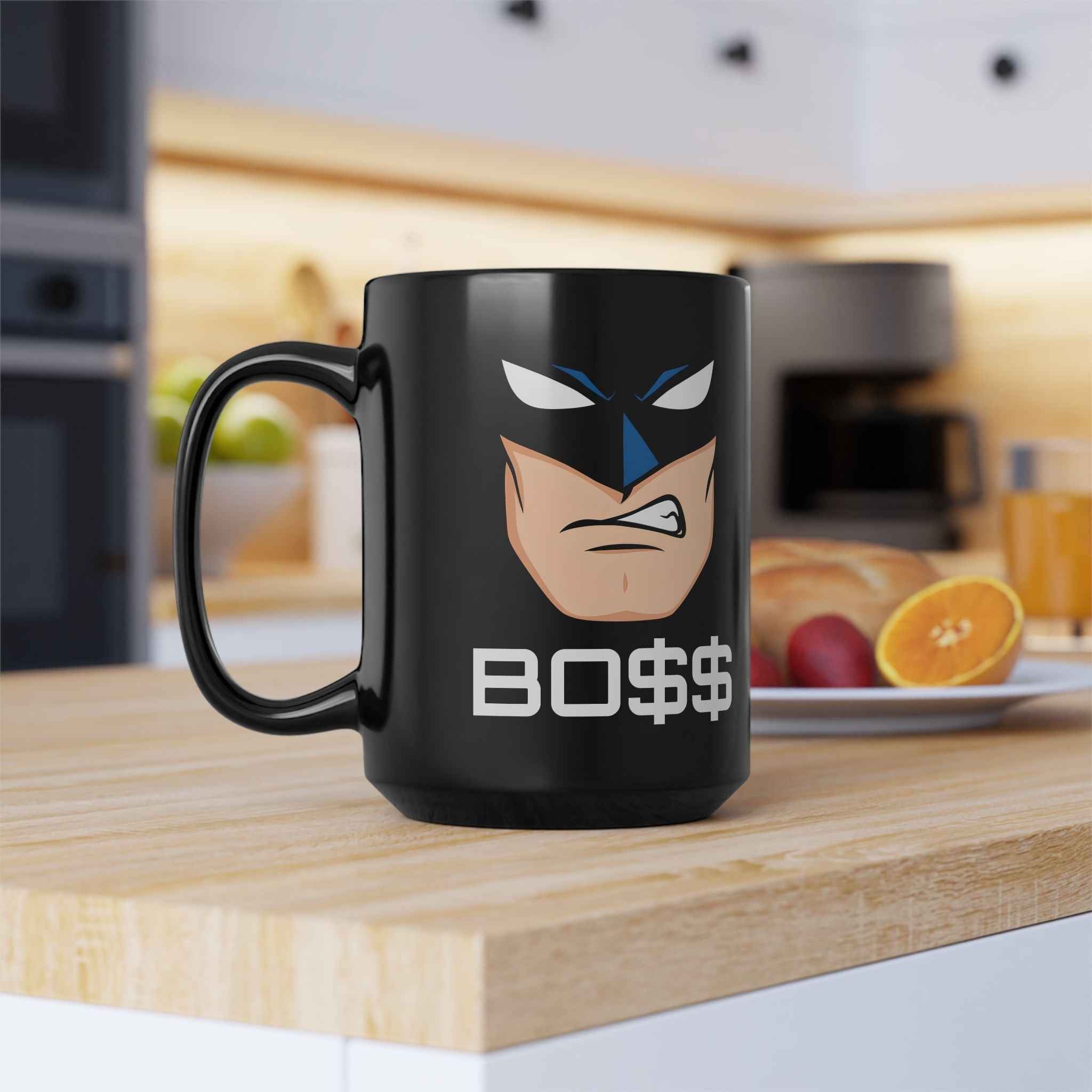 Batman Grumpy BOSS Office Humor Coffee Mug