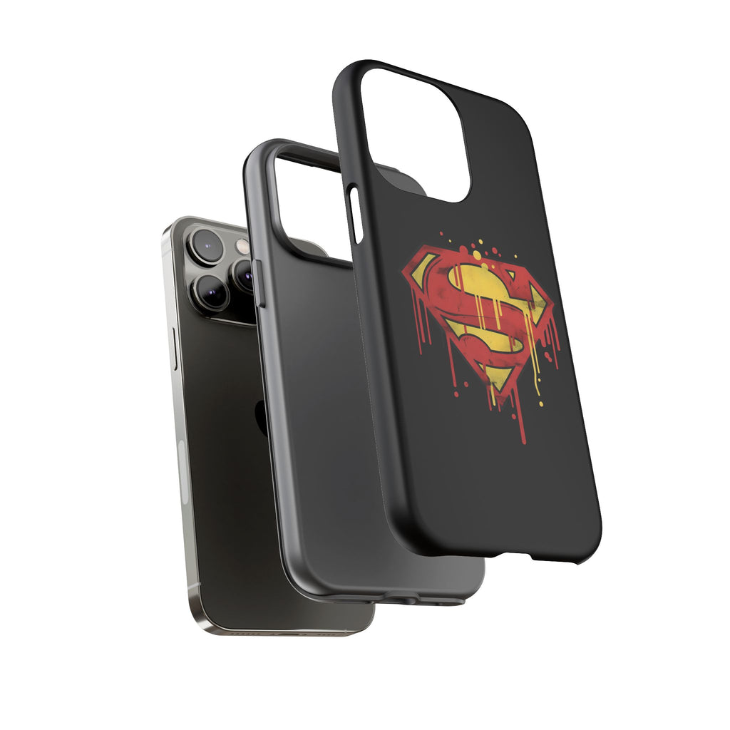 Superman Graphiti Hard iPhone Case