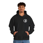 Fantastic Four Retro Logo Hoodie — Minimalist Vintage Comic Pullover