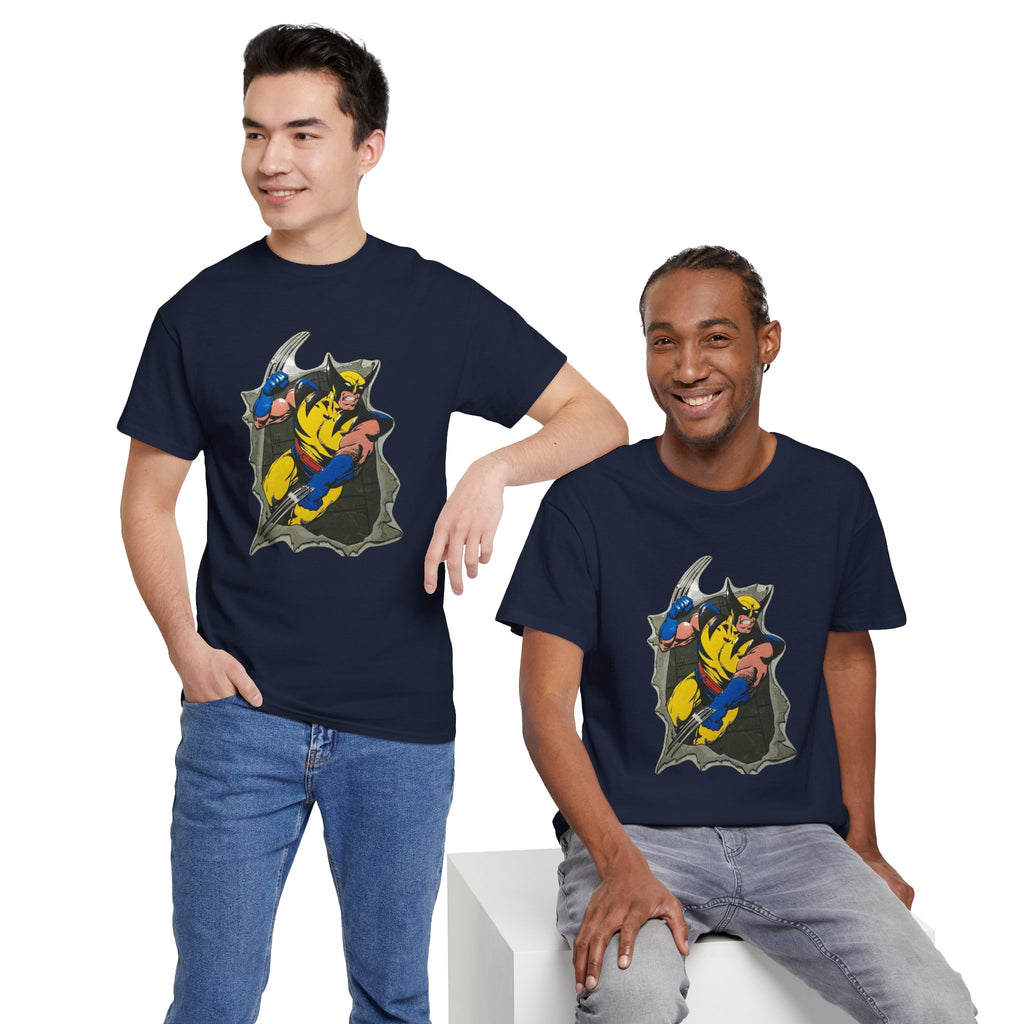 Retro Comic Wolverine T-Shirt — Vintage X‑Men Graphic Tee