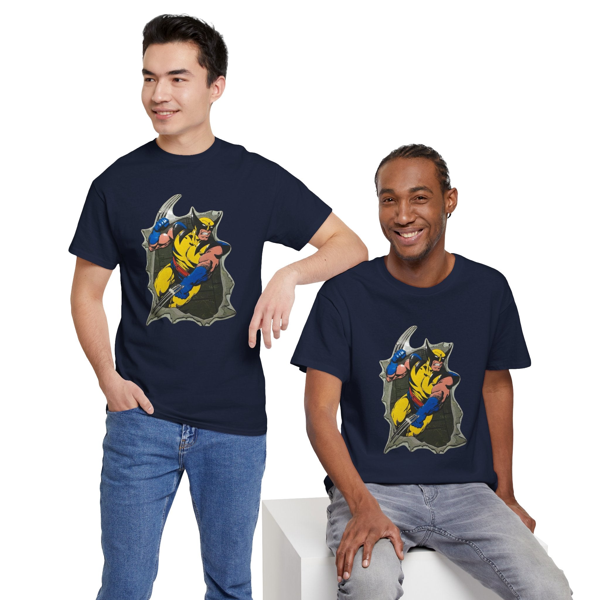 Retro Comic Wolverine T-Shirt — Vintage X‑Men Graphic Tee