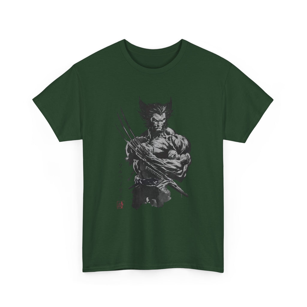Wolverine Samurai T-Shirt – Marvel Inspired Japanese Style Unisex Tee
