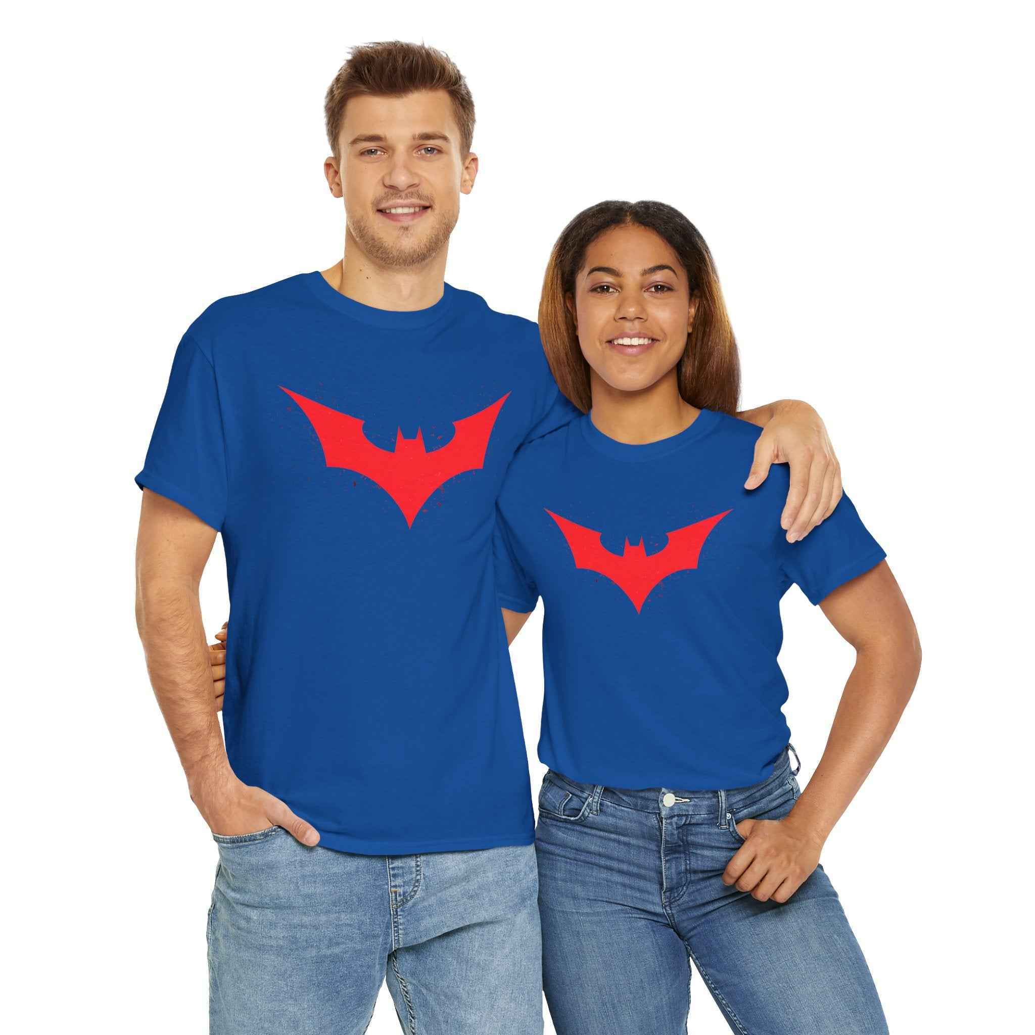 Unisex Batman Beyond Neo-Gotham Red Logo T-Shirt