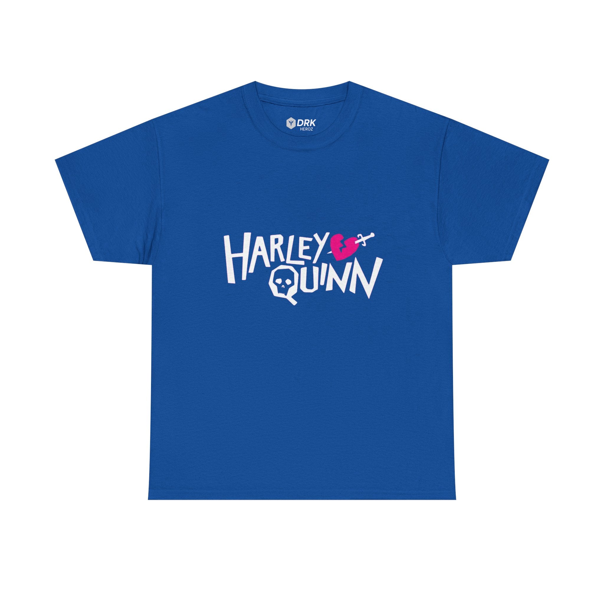Harley Quinn Skull Heart Shirt – DC Comics Villain Graphic Tee