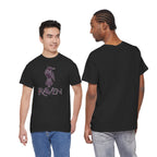 Teen Titans Raven Graphic Tee — Purple Geometric Raven Shirt