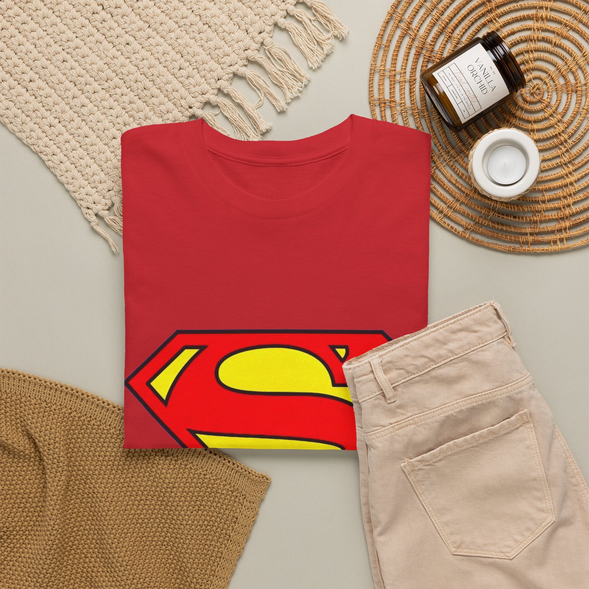 Classic Superman Shield Logo Unisex T-Shirt — Man of Steel "S" Emblem Tee